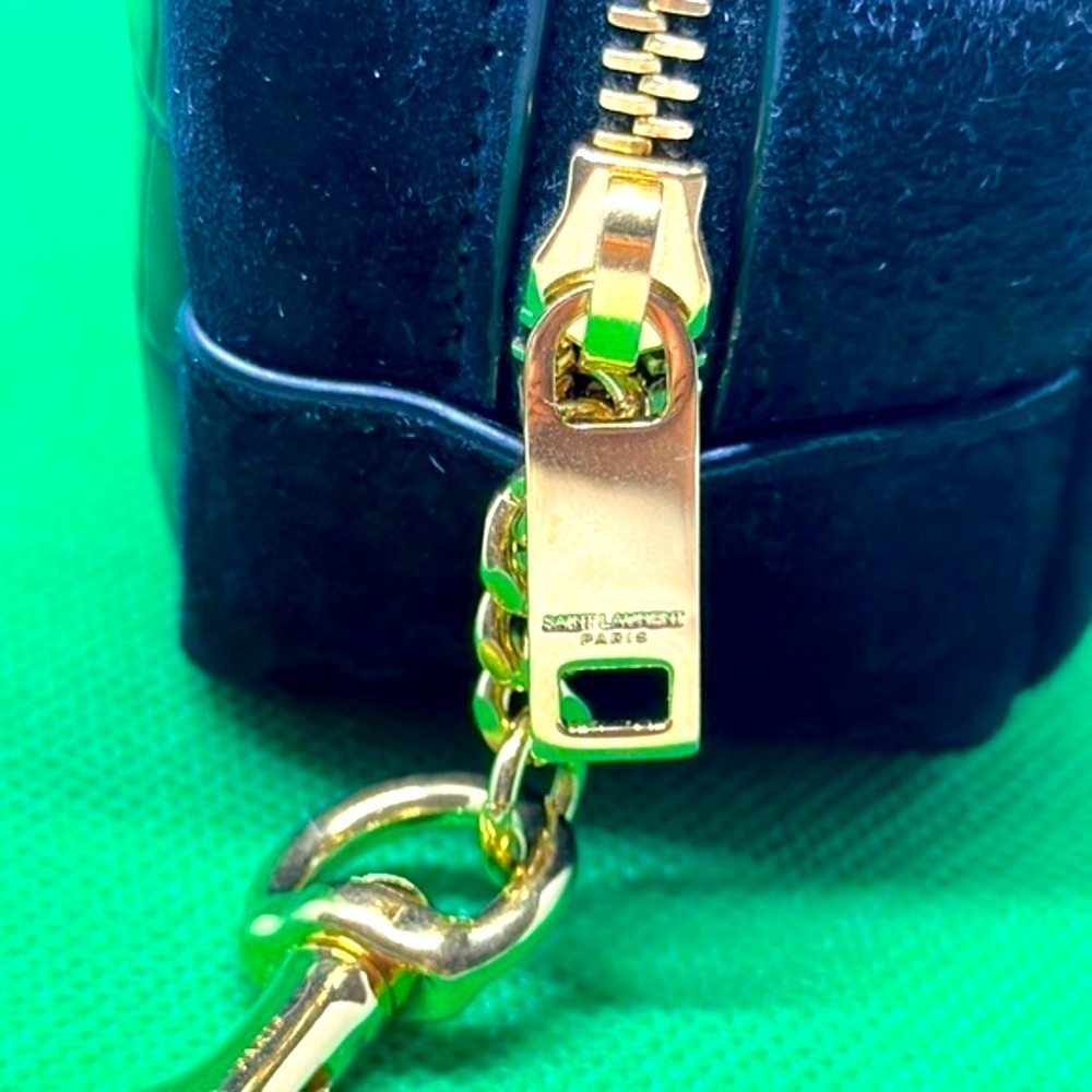 YSL SAINT LAURENT leather little bag authentic 100% - Picture 7 of 12